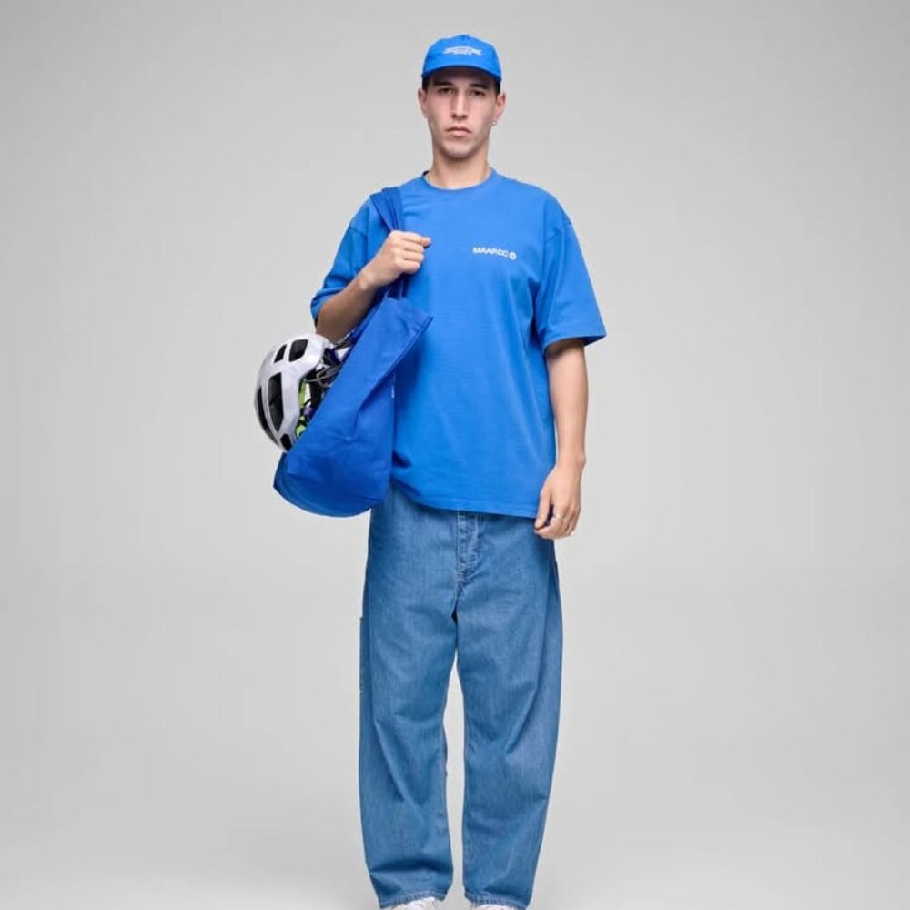 MAAP Essentials CC Tee (blue, medium)